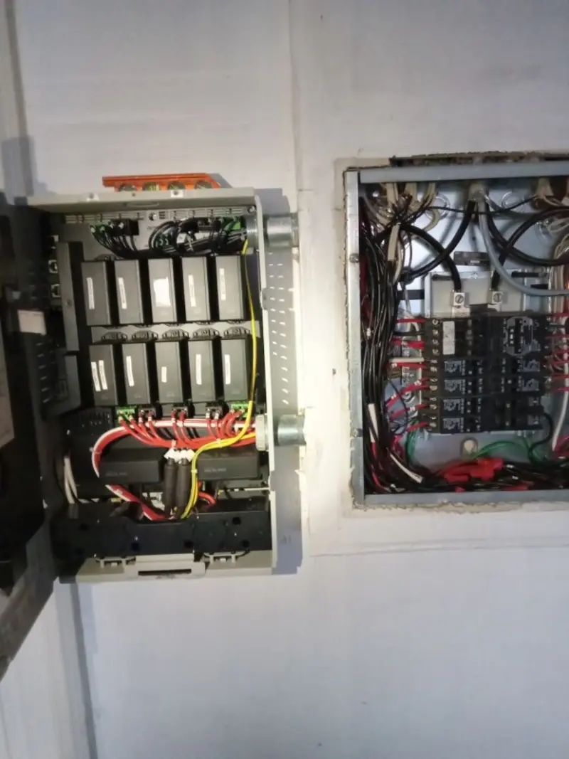 Electrical panel upgrade completed for Security Camera Wiring in Sarasota Springs
